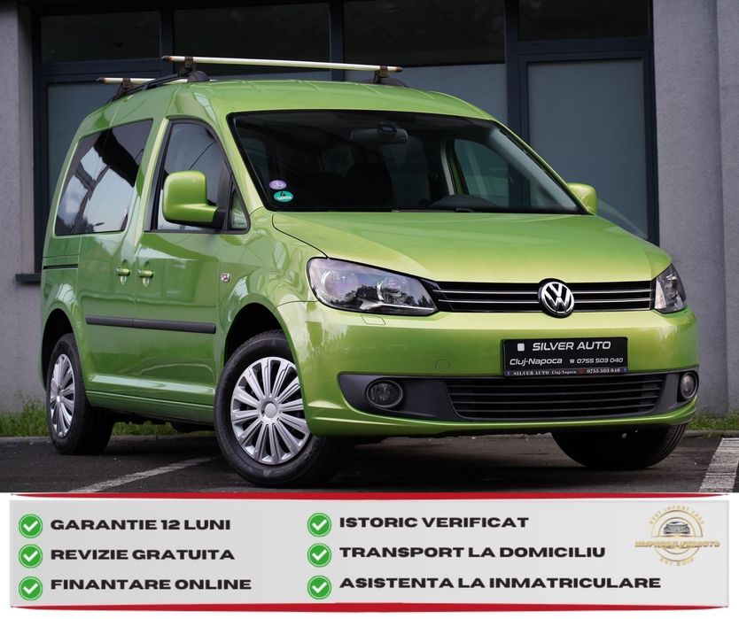 Volkswagen Caddy Benzina +GPL Fabrica motorizare f rara Rate