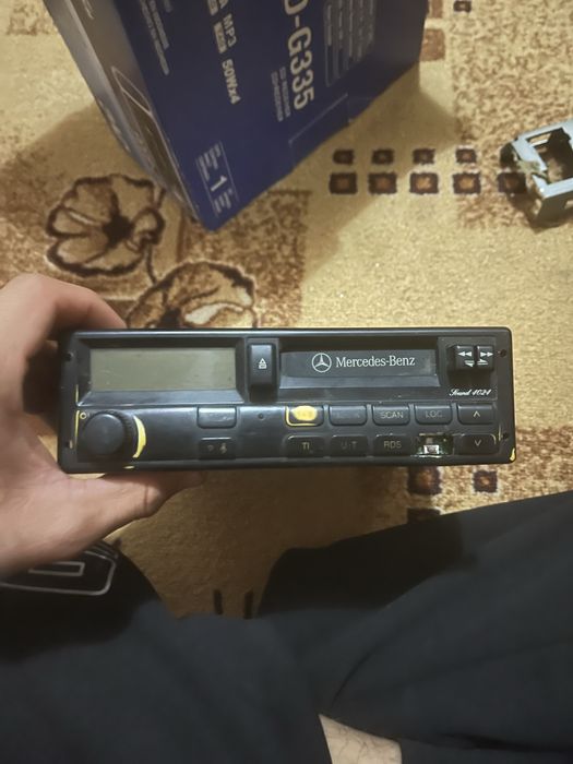 магнитафон на мерседес