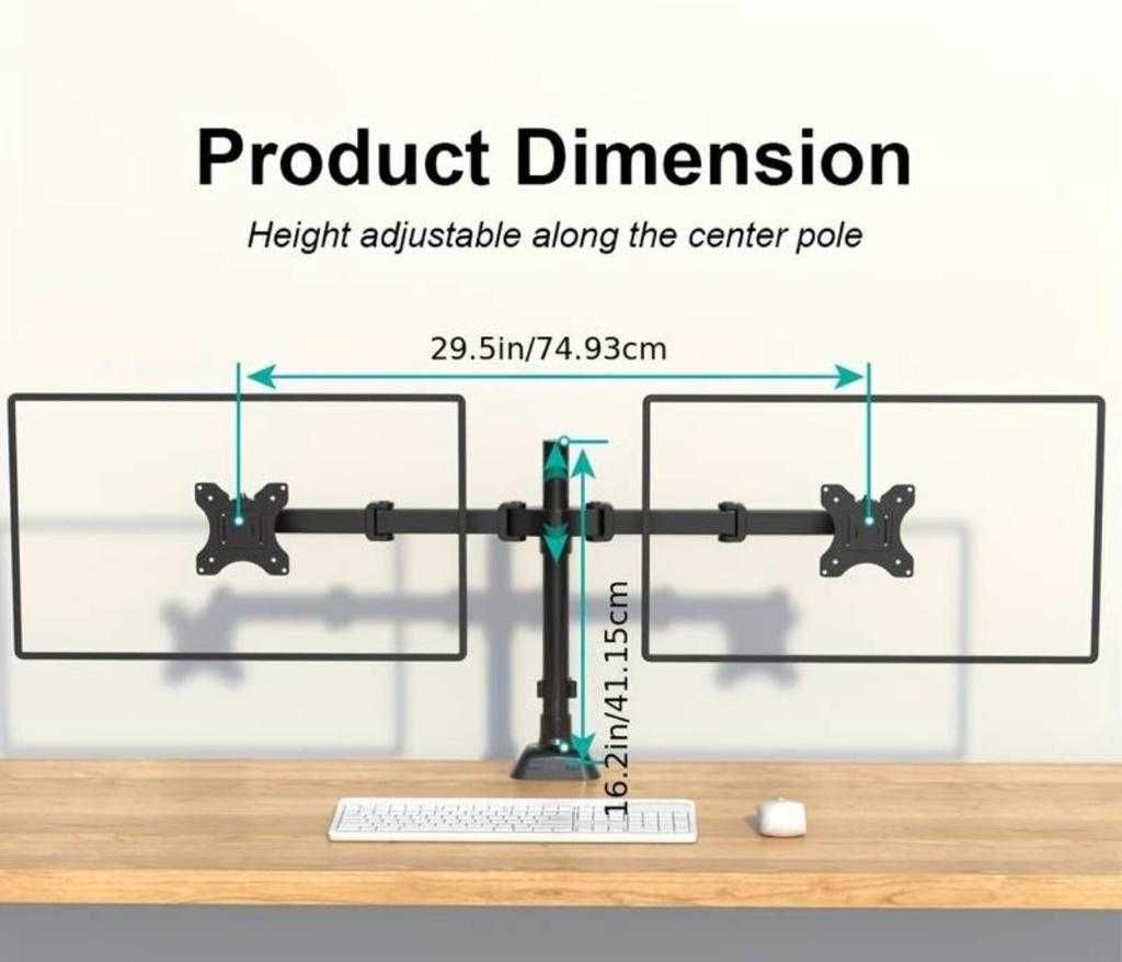 Vand Suport Pentru 2 Monitoare