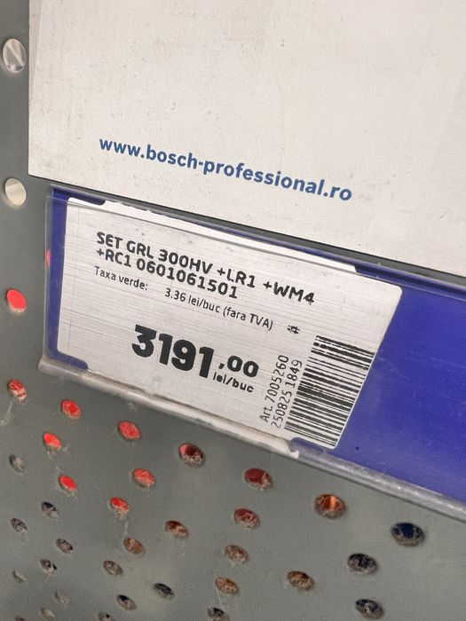 Nivela laser rotativa Bosh