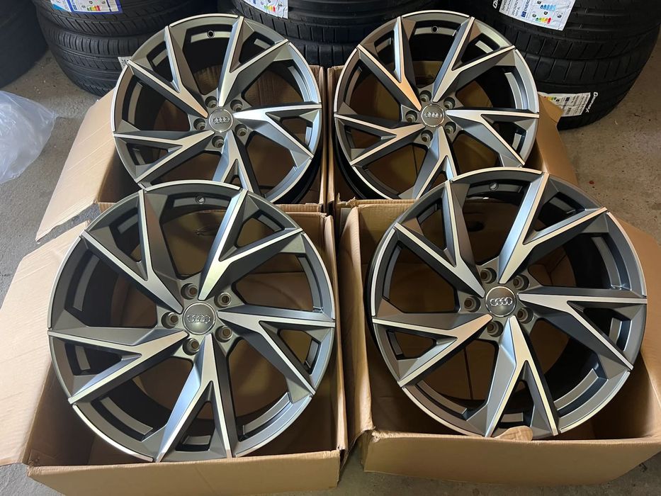 Jante AUDI RS19 R19 gray Model 2021 RS A4 A5 A6 A7 A8 Q3 Q5 Q7 Q8 RS