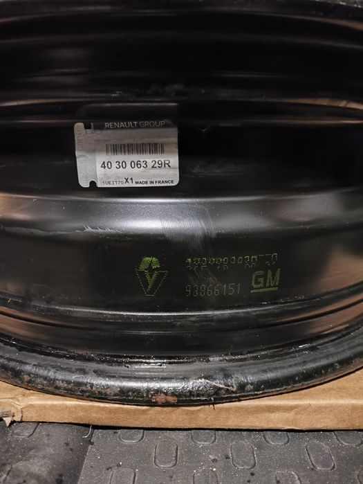 Jante tabla 16" Renault Trafic 403006329R 6Jx16H2 ET50