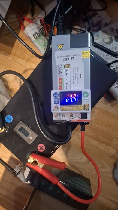 Зарядно устройство, 12v захранване 100a
