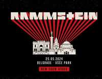 2 Bilete concert Rammstein Feuerzone Belgrad 25 Mai