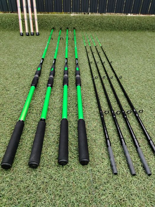 Set 4 lansete Feeder Fl Aqua FORCE 3.0m 200 grame