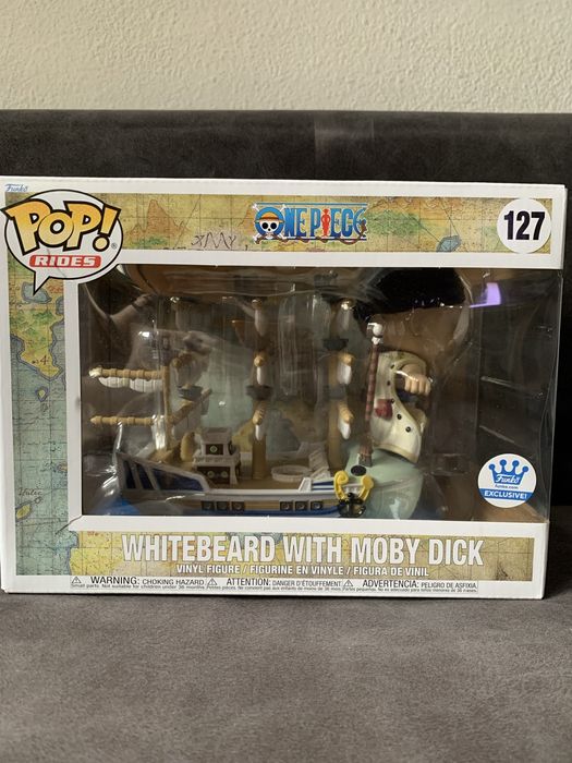 Funko Pop One Piece Whitebeard with moby dick 127