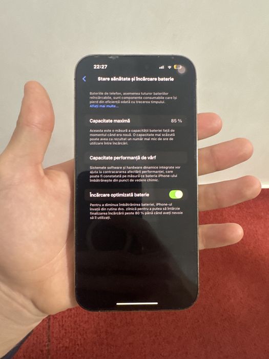 Iphone 14 pro max 256gb 85% stare de sanatate