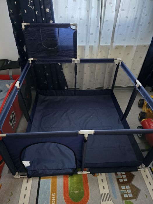 Tarc, loc de joaca pentru copii dreptunghiular, albastru