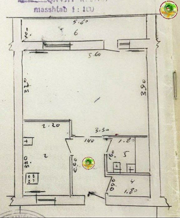 Ттз Геофизика Хумоюн Продается квартира 1/2/2 Голерейка