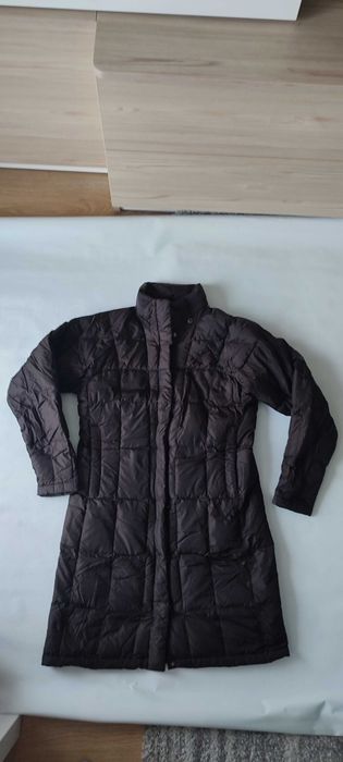 Яке с естествен пух Salewa -S,The north  face -S кафяво естествен пух