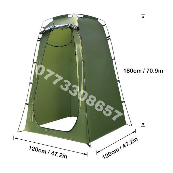 Cort Pentru Toaleta/Dus, Camping,  Zakupy Verde