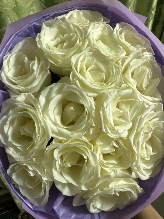 Букет белых розы