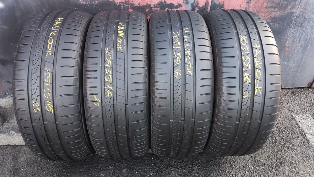 4бр. летни гуми 205/55/16 Hankook Kinergy Eco 2
dot23
6.6mm
Добро съст