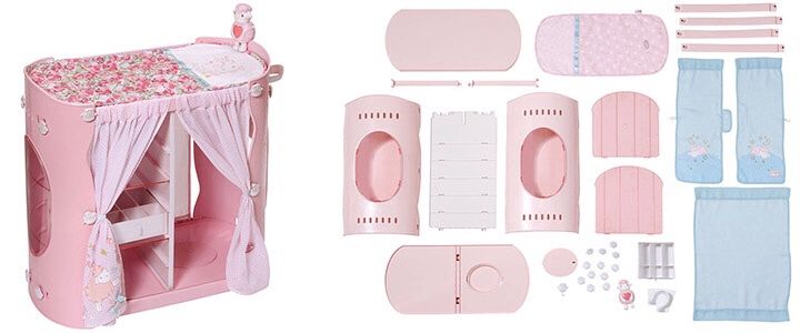 Гардероб 2 в 1 за кукла BABY ANNABELL, ZAPF CREATION