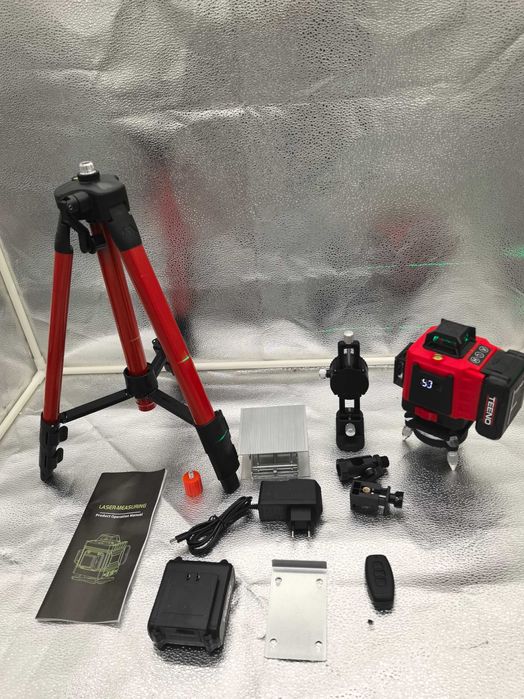 Nivel laser 4D, 16 linii, 360° – precizie si autonomie