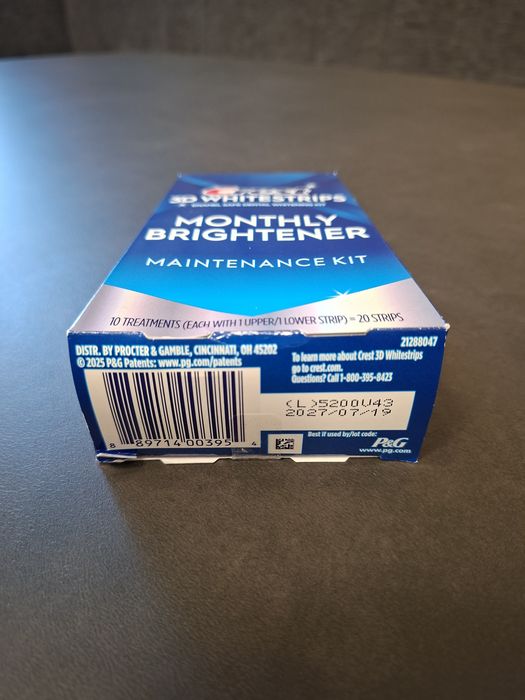 Benzi albire Crest 3D monthly brightener