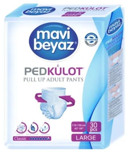 Трусики взрослые Mavi beyaz Pedkülot