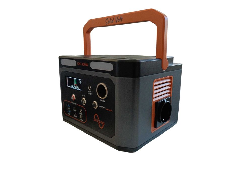 Statie portabila de incarcare/alimentare 300w, acumulator LifePO4 230V