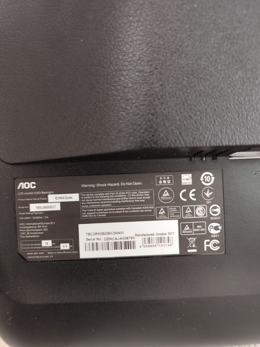 Monitor AOC E966Swn