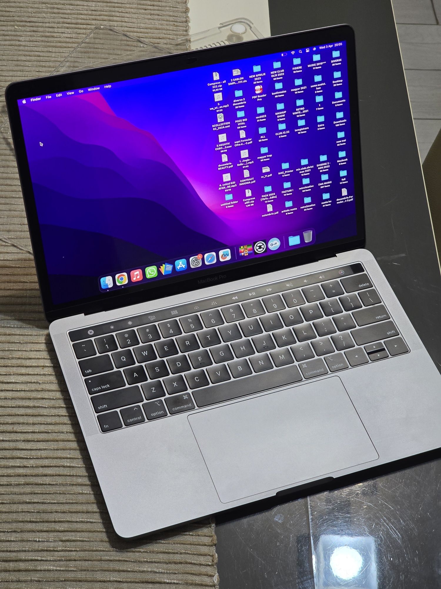 Apple Macbook Pro 2019 touchbar 512ssd