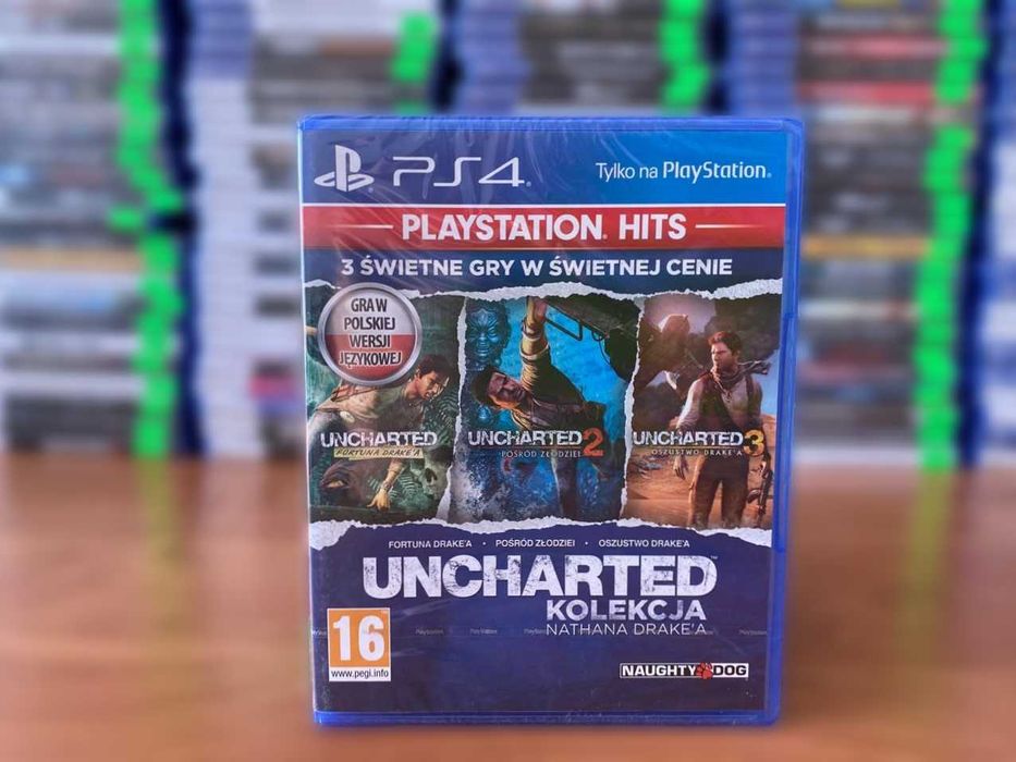 Новый Uncharted: The Nathan Drake Collection PS4/PS5 Анчартед Коллекци