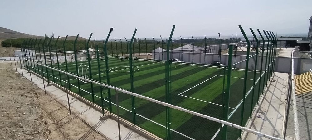 Mini stadion qurish xuzmati.   suniy gazon