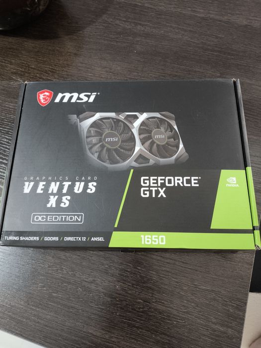 Видеокарта MSI Geforce GTX 1650 4gb DDR5