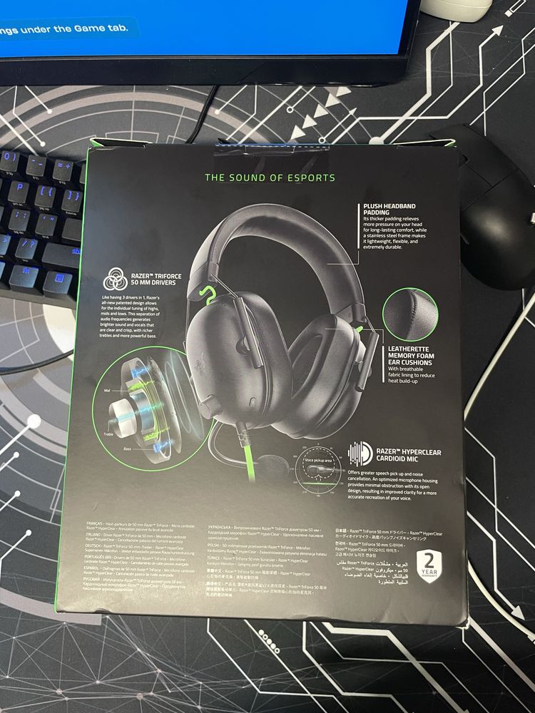 casti Razer Blackshark v2 X