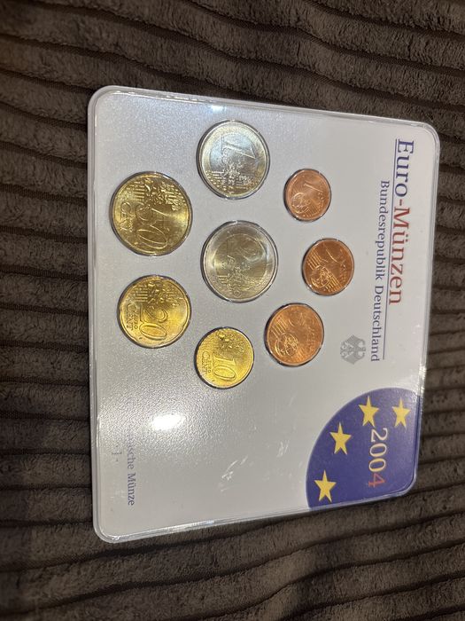 Set monede euro Germania 2004, litera J
