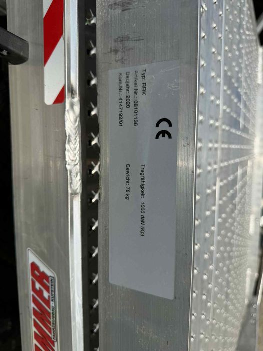 Товарна рампа за Фиат Дукато