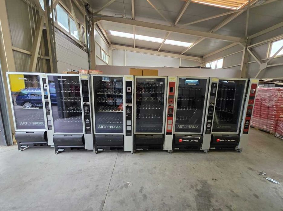 Хладилен Aвтомат+пакетирани стоки/Зануси/Некта Самба/Necta Samba top