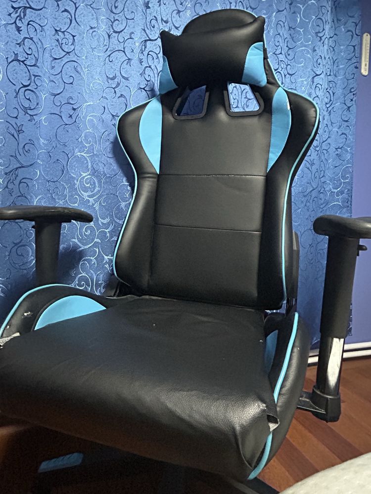 Scaun Gaming AZAY TRX TXT Blue