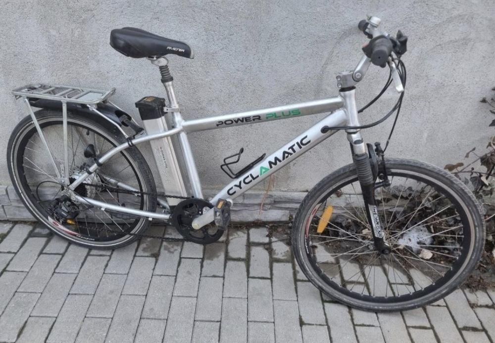 Bicicleta electrică ,full aluminiu , cu motor electric  24 v