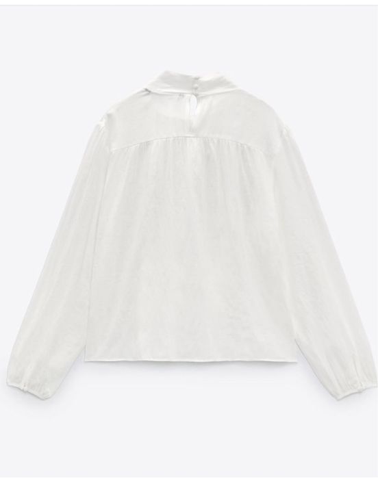 Bluza camasa broderie dantela Zara marime S M nou