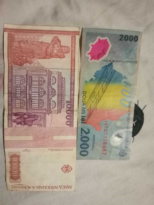 Bancnote și monede românești, 1poloneza și Iugoslava