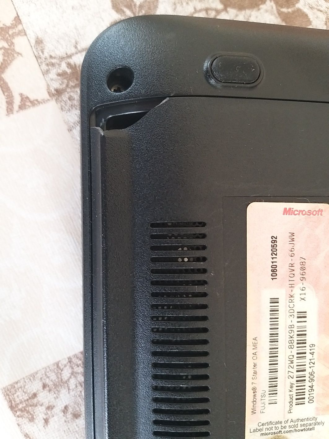 Notebook Fujitsu