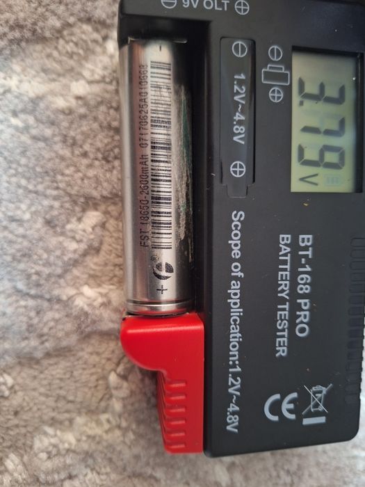 Lot 36 celule FST 2600 mah nominal recuperate!