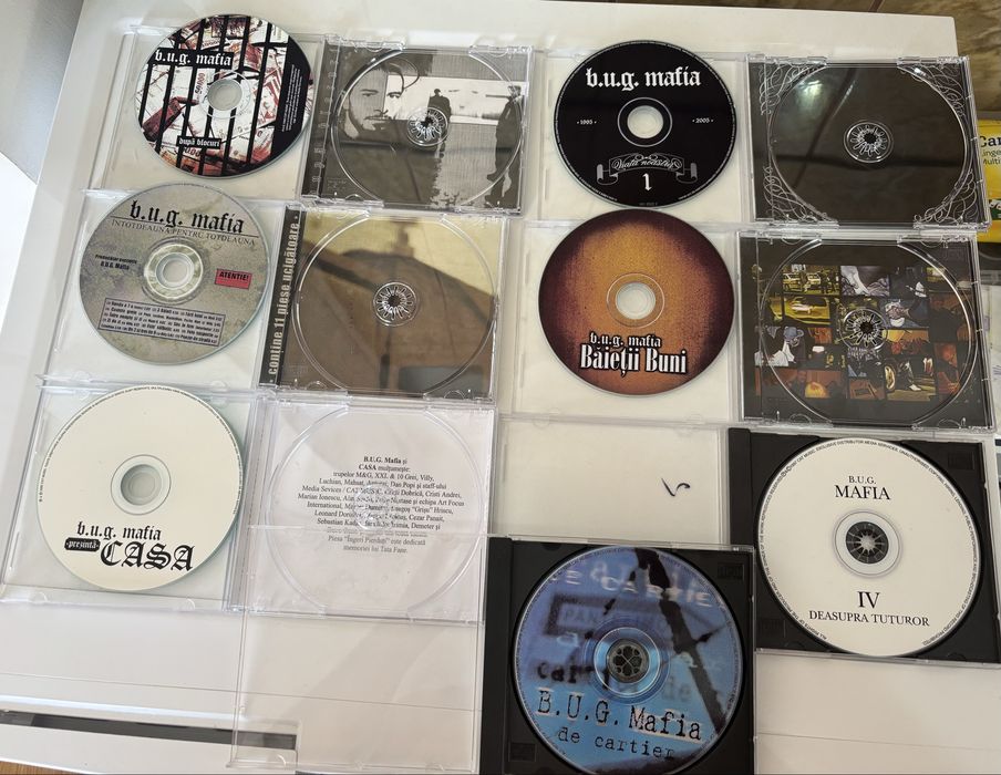 Cd-uri hip/hop B.u.g Mafia & Parazitii