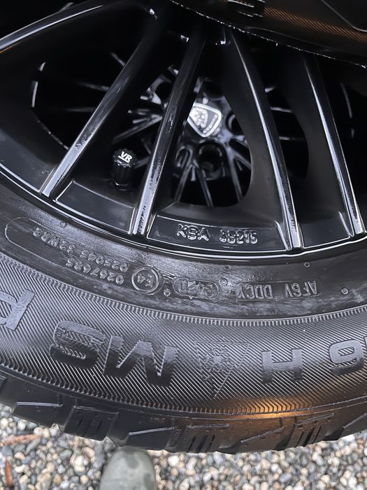 Jante+Cauciucuri Iarna VW M/S 215/65/16 5x112 VW,Seat, Audi