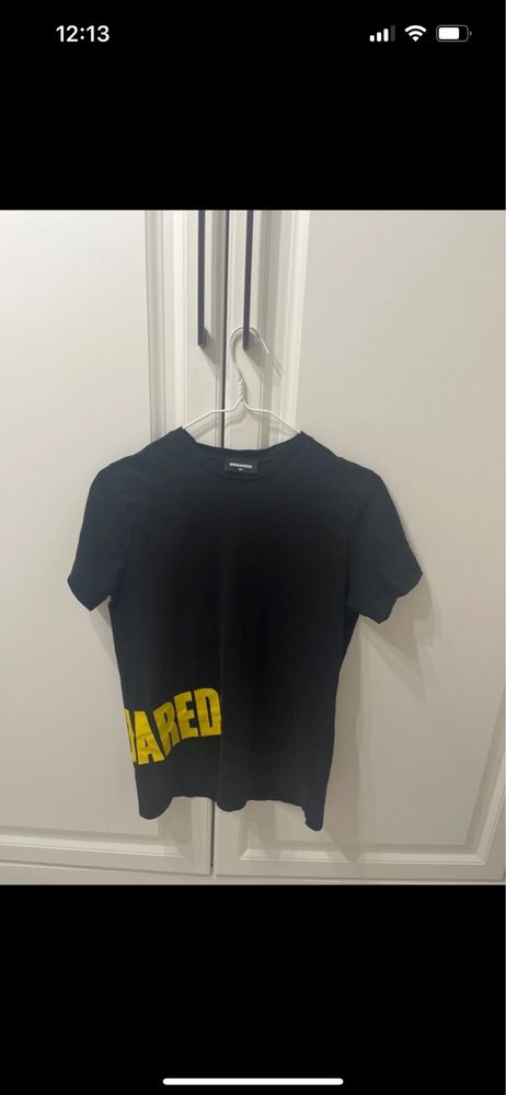 Tricou Dsquared negru original