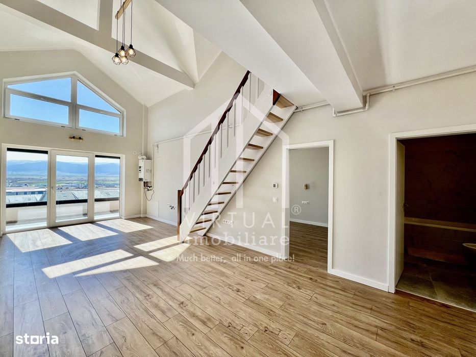 Penthouse 4 camere, 95.20 mp, la ALB cu balcon 14.42 mp| zona Cristian
