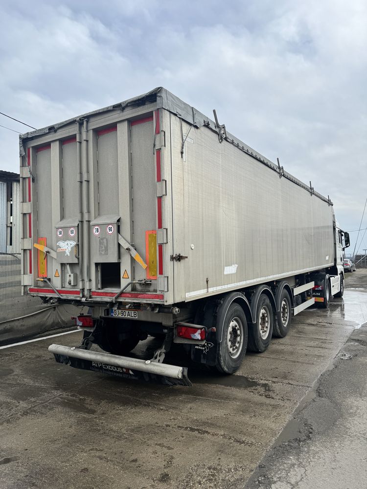 Man tgx euro 5 440  + semiremorca cereale Benalu 58 mc