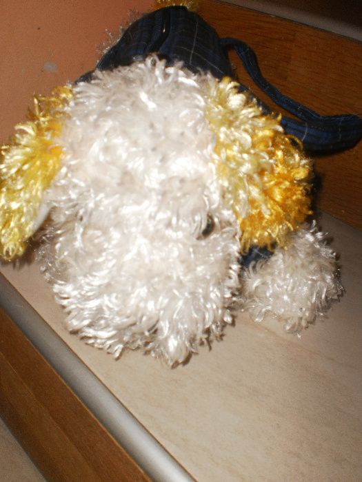 Детска текстилна чанта -куче