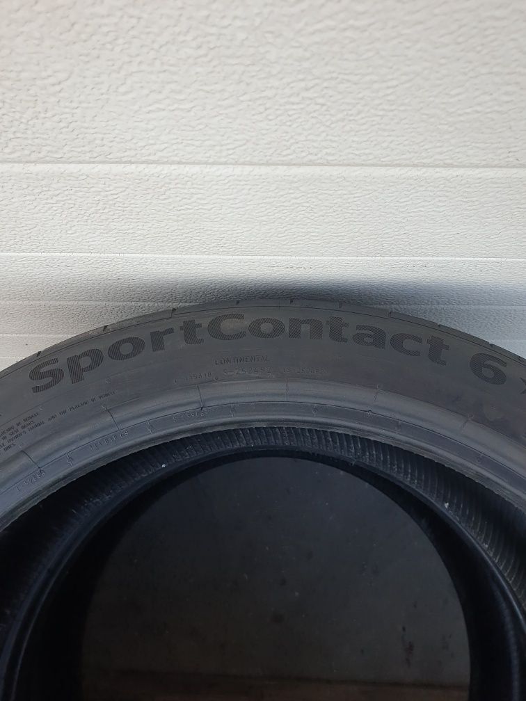Летни гуми 2 броя CONTINENTAL SportContact6 255 40 R21 дот 4821