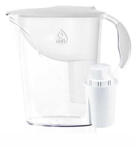 Кана за пречистване на вода Dafi Atria Classic, с филтър и брояч, 2,4л