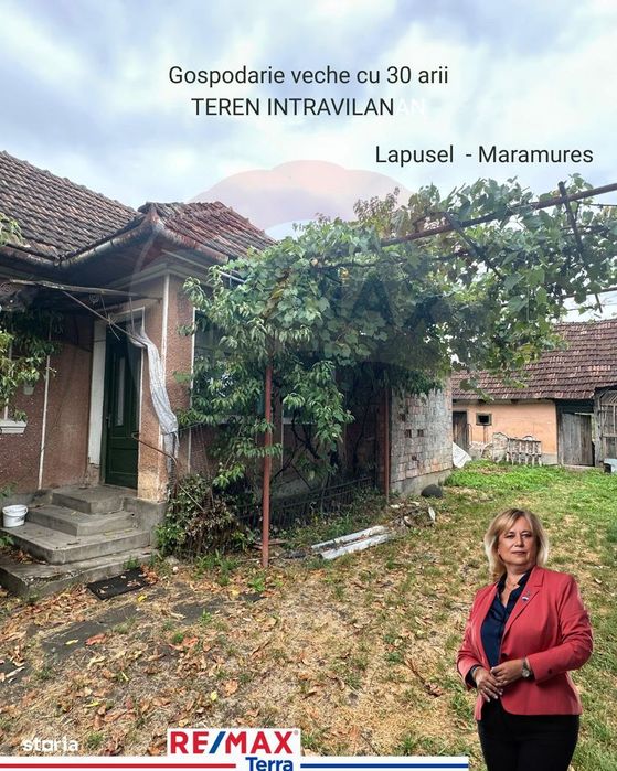 30 Arii Teren Intravilan Cu O Gospodarie Veche