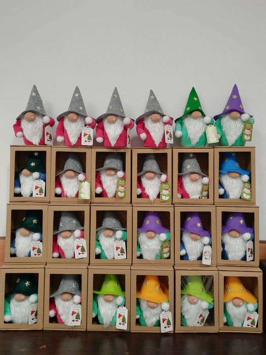 Коледно джудже гном ръчно изработено