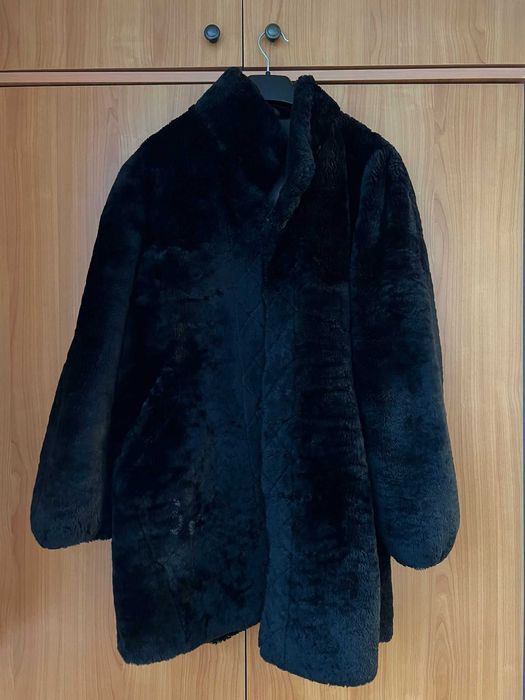 Haină de blană mouton dore mărimea 44 (corespunde M)