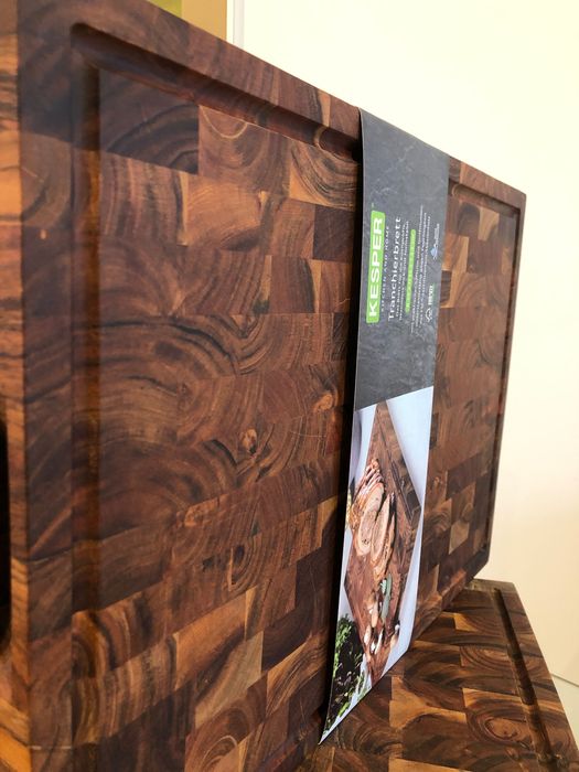 Професионална дъска за рязане акация 50 x36x3.5 cм-- НОВИ 4 бр.