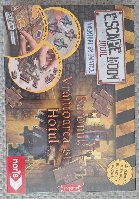Joc Escape Room „Baronul, vrajitoarea si hotul” NOU